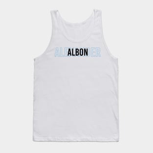 Alexander Albon Driver Name - 2022 Season #3 Tank Top